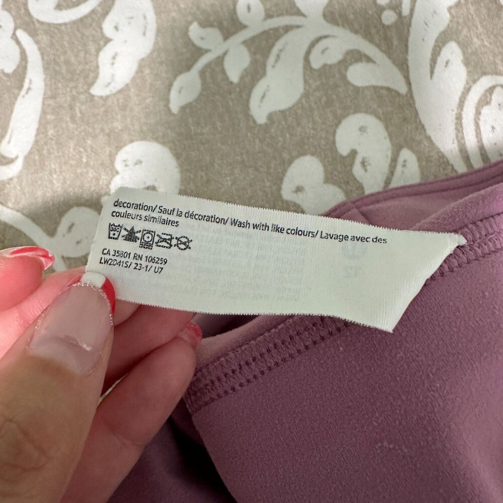 Lululemon Align Bra C/D Cup Light Support Sports Bra Size 12 Pink Yoga Pilates - Picture 4 of 4